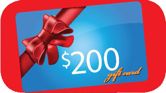 $200 American Express Gift Certificate